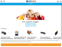 Tablet Screenshot of cipcipstore.it